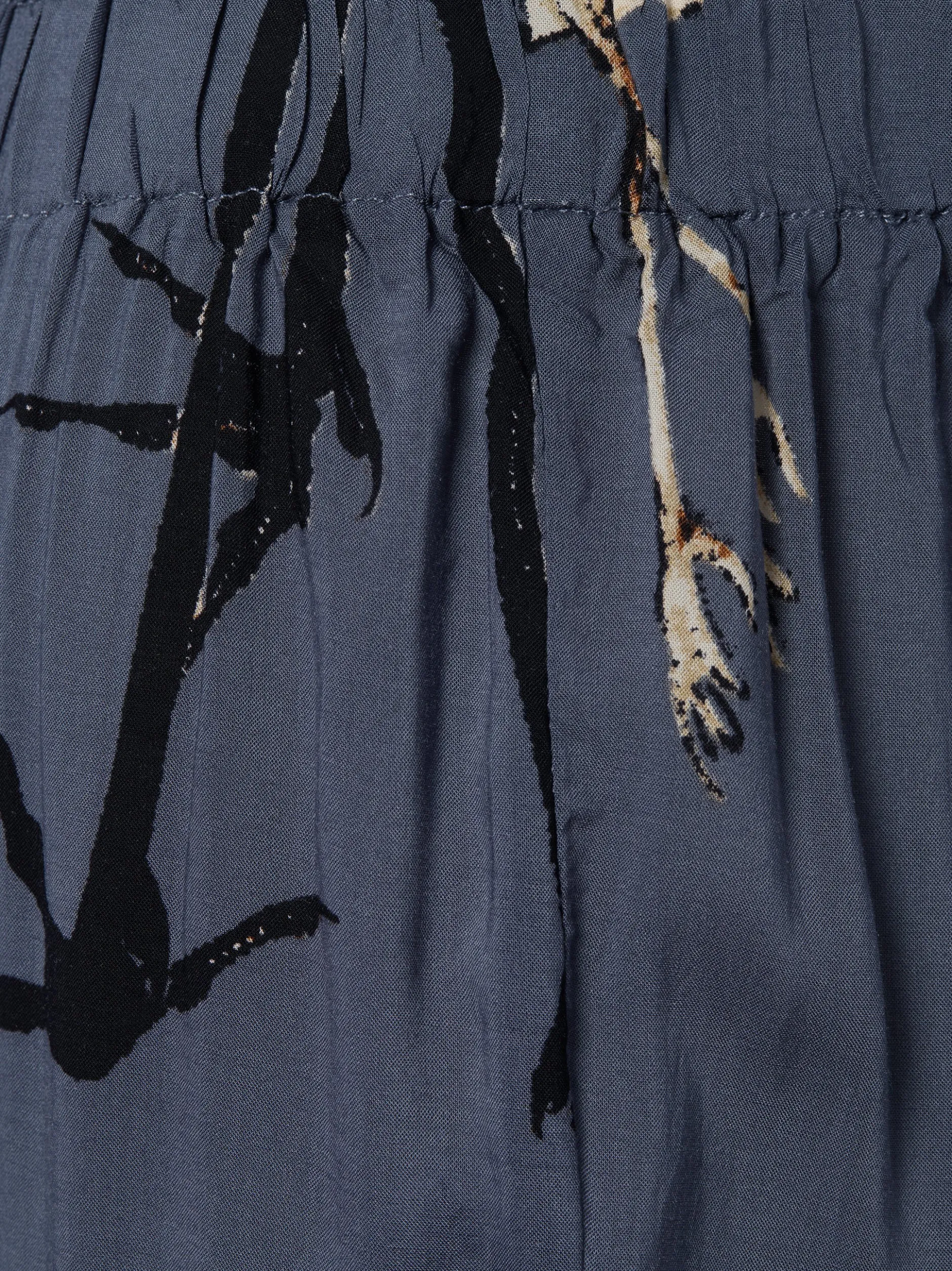 Marie Lund Damen Pyjamahose in blau