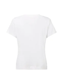 Marie Lund Damen Pyjama-Shirt in weiß