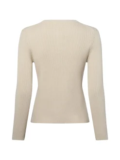 Marie Lund Damen Strickjacke in beige - Ärmel: langarm