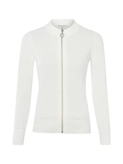 Marie Lund Damen Strickjacke in ecru