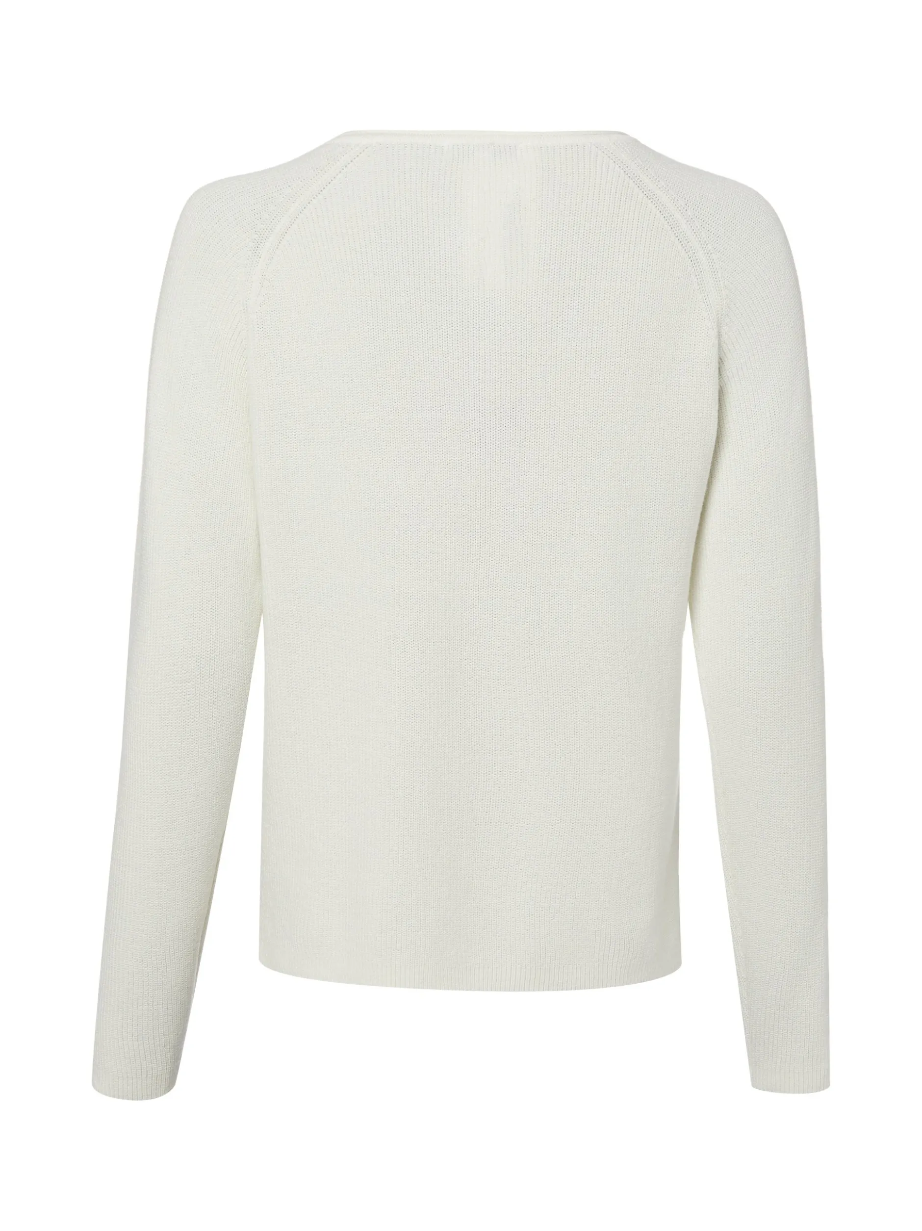 Marie Lund Damen Strickjacke in ecru - Ärmel: langarm