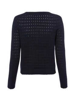 Marie Lund Damen Strickjacke in marine