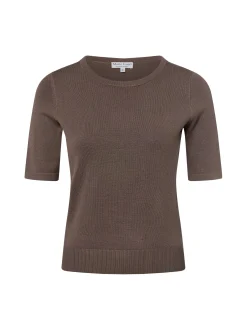 Marie Lund Damen Strickpullover in taupe