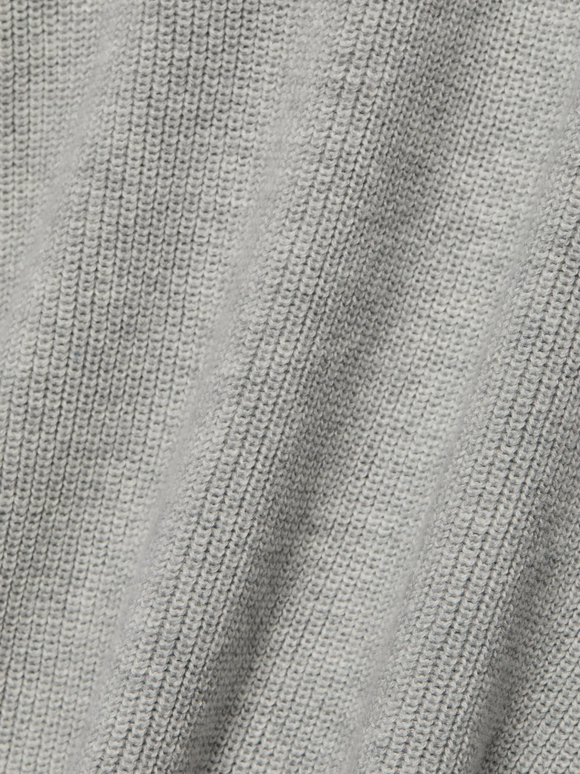 Marie Lund Damen Strickpullover in hellgrau