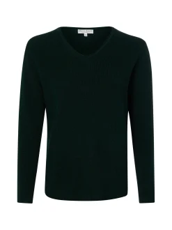 Marie Lund Damen Strickpullover in tanne