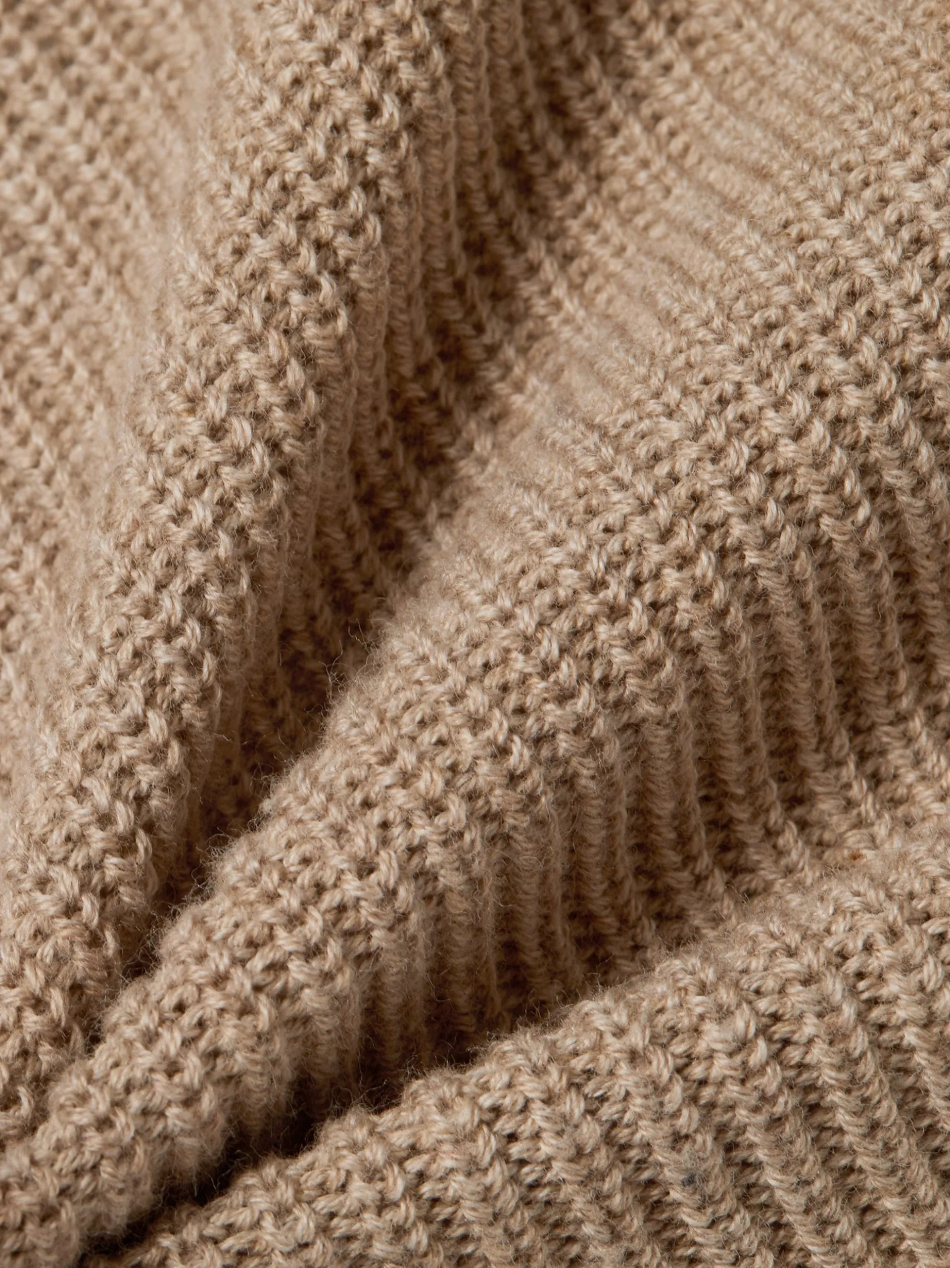 Marie Lund Damen Strickpullover in taupe