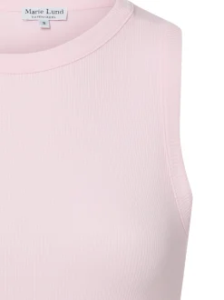 Marie Lund Damen Tanktop in rosa - Ausschnitt: Rundhals
