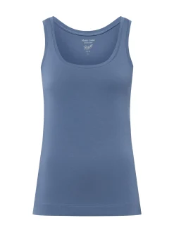 Marie Lund Damen Top in hellblau - Ausschnitt: Rundhals