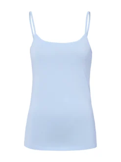 Marie Lund Damen Top in hellblau - Ausschnitt: Rundhals