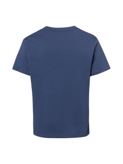 Marie Lund Damen T-Shirt in blau - Ausschnitt: Rundhals