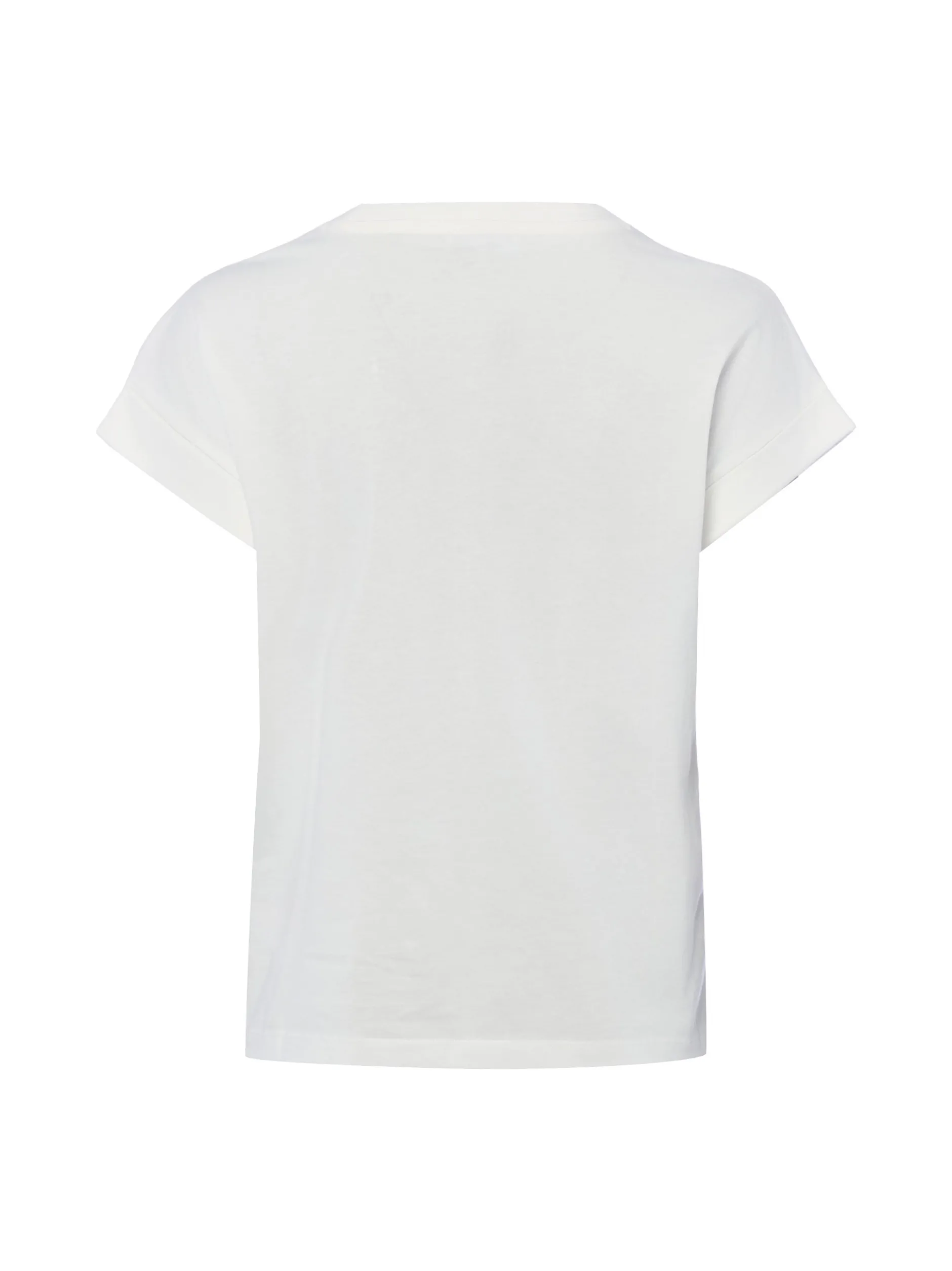 Marie Lund Damen T-Shirt in ecru - Ausschnitt: Rundhals