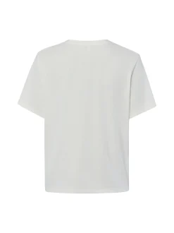 Marie Lund Damen T-Shirt in ecru - Ausschnitt: Rundhals