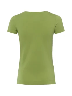 Marie Lund Damen T-Shirt in erbse - Ausschnitt: Rundhals