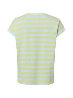 Marie Lund Damen T-Shirt in hellblau gelb