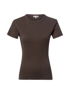 Marie Lund Damen T-Shirt in schoko - Ärmel: kurzarm
