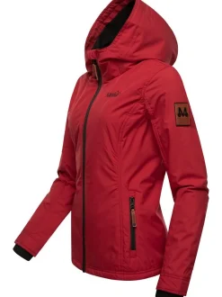 Marikoo Damen Übergangsjacke - Brombeere in rot
