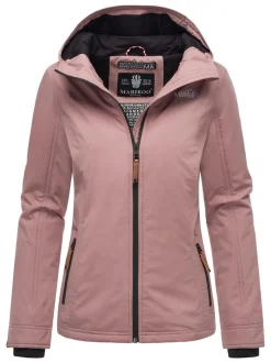 Marikoo Damen Übergangsjacke - Brombeere in altrosa