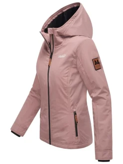 Marikoo Damen Übergangsjacke - Brombeere in altrosa