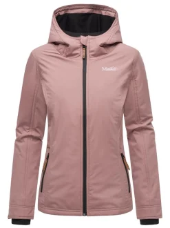 Marikoo Damen Übergangsjacke - Brombeere in altrosa