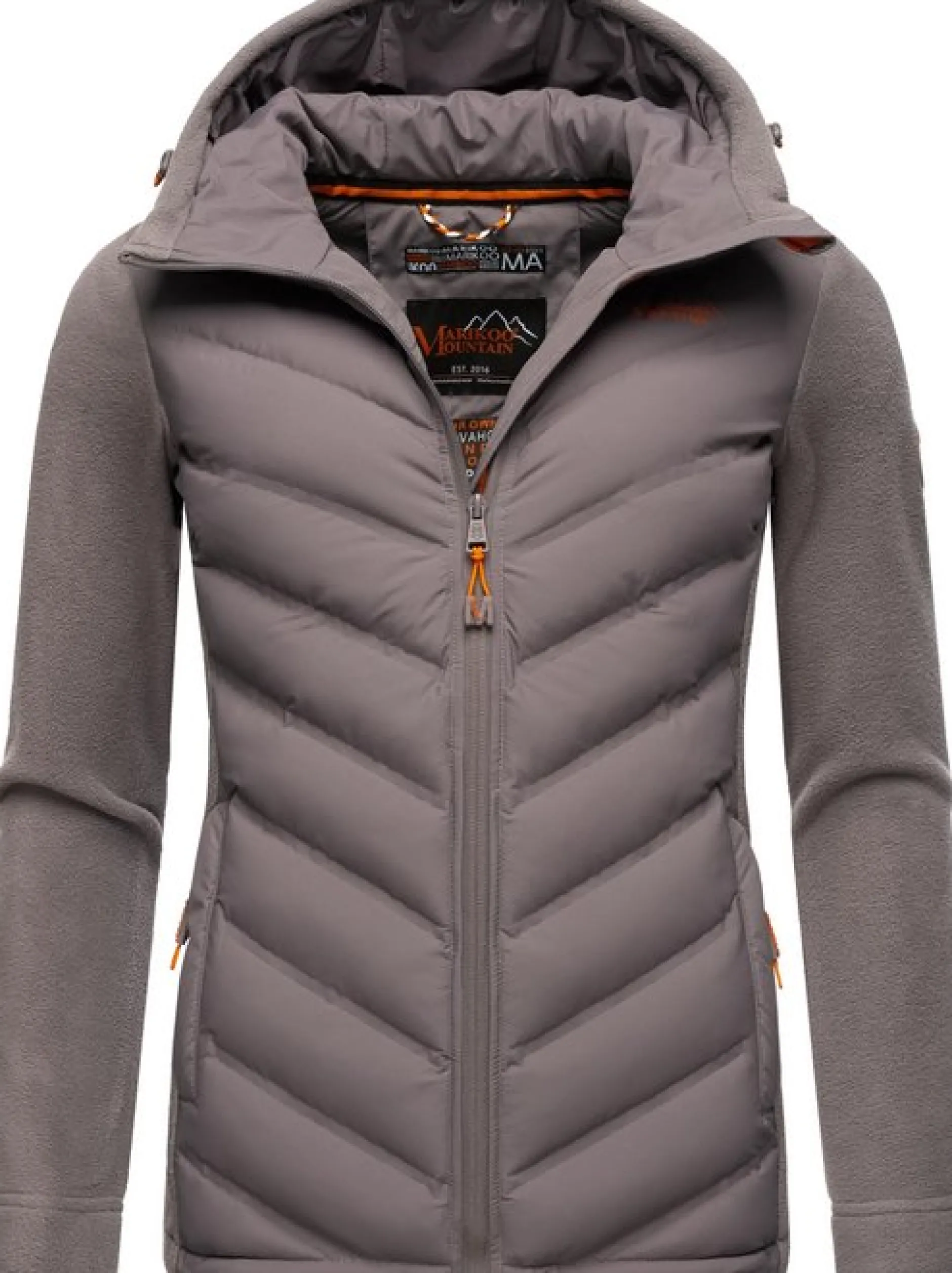 Marikoo Damen Übergangsjacke - Mount Haruna in grau