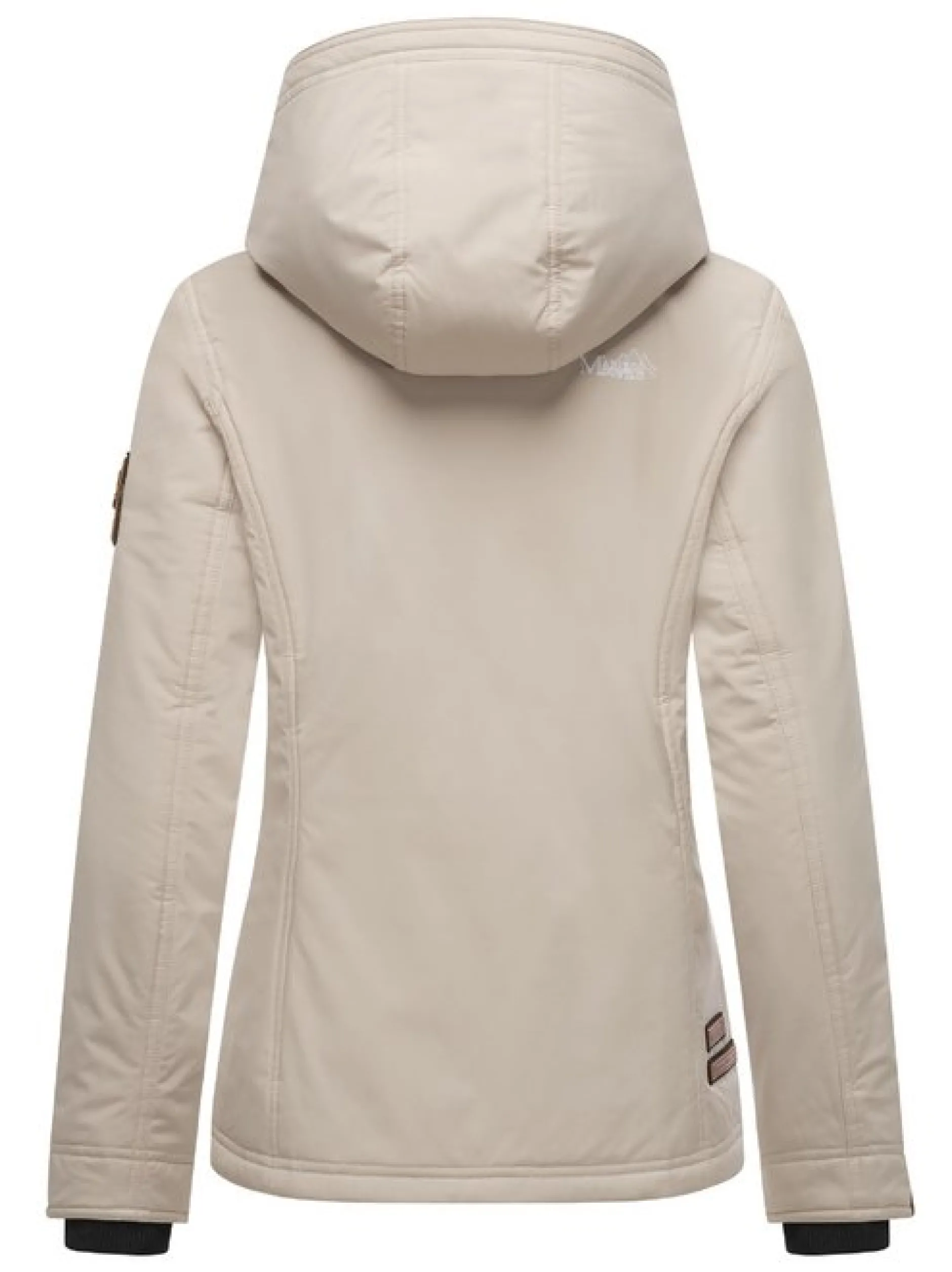 Marikoo Damen Übergangsjacke - Brombeere in beige