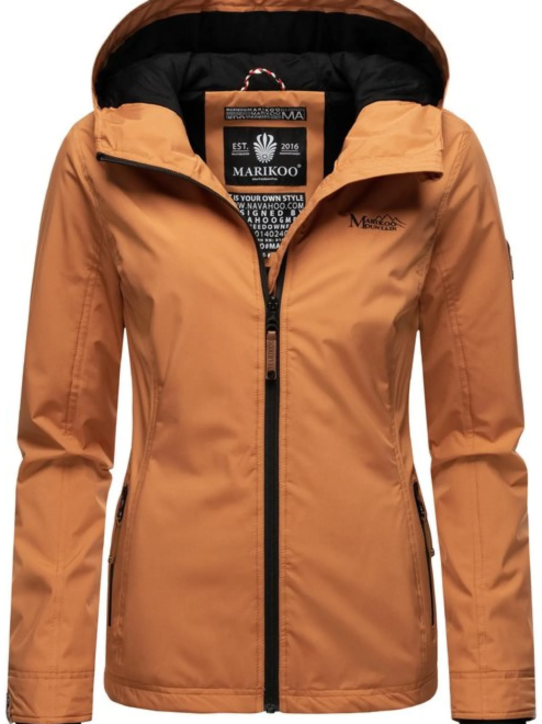 Marikoo Damen Übergangsjacke - Brombeere in terra