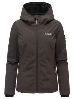Marikoo Damen Übergangsjacke - Brombeere in schoko