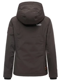 Marikoo Damen Übergangsjacke - Brombeere in schoko