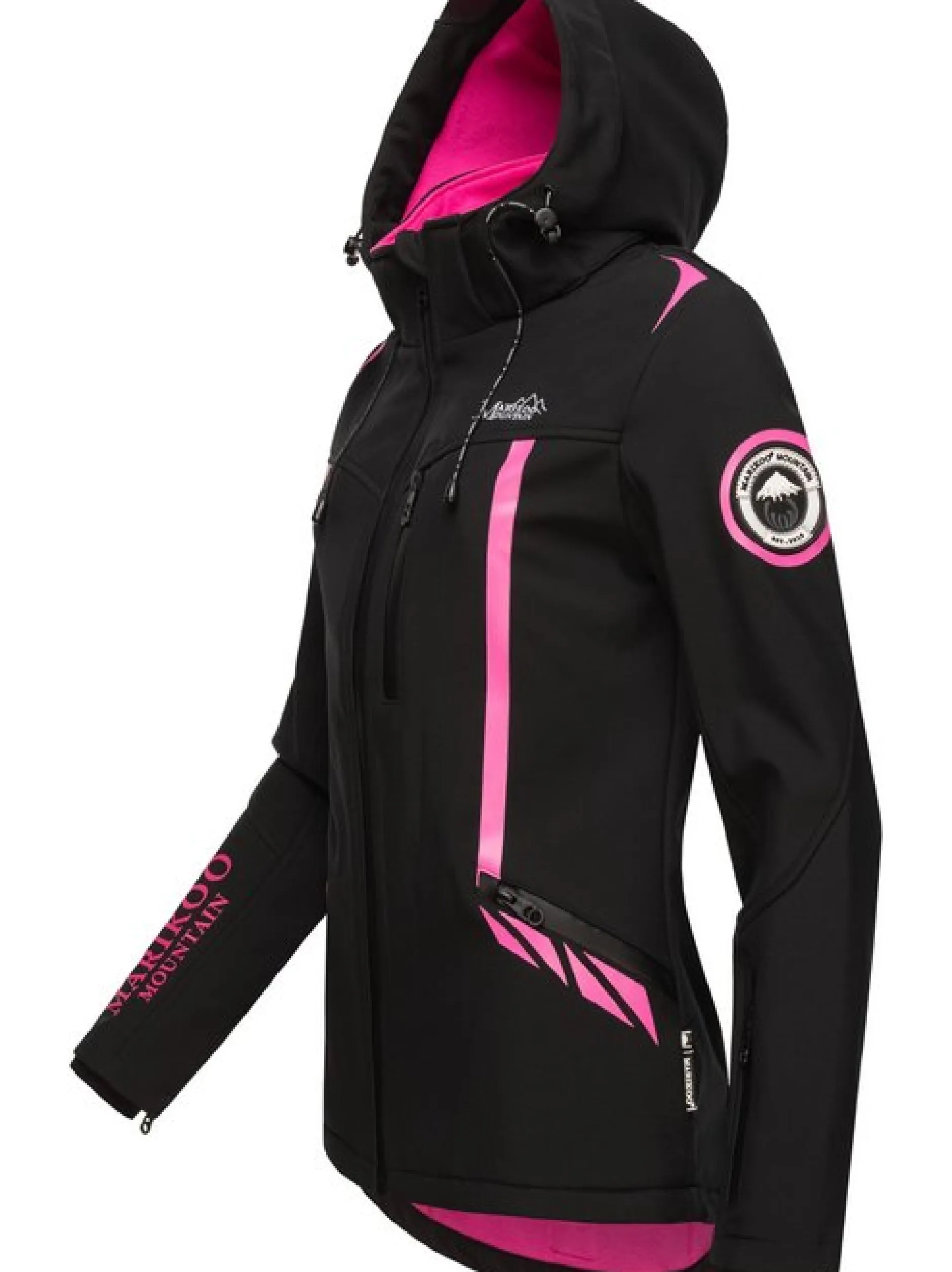 Marikoo Damen Übergangsjacke - Mount-Cho-Oyu in schwarz