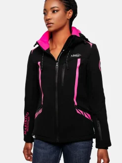 Marikoo Damen Übergangsjacke - Mount-Cho-Oyu in schwarz