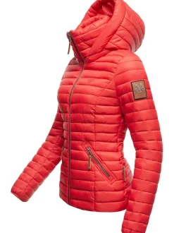 Marikoo Damen Übergangsjacke - Löwenbaby in rot