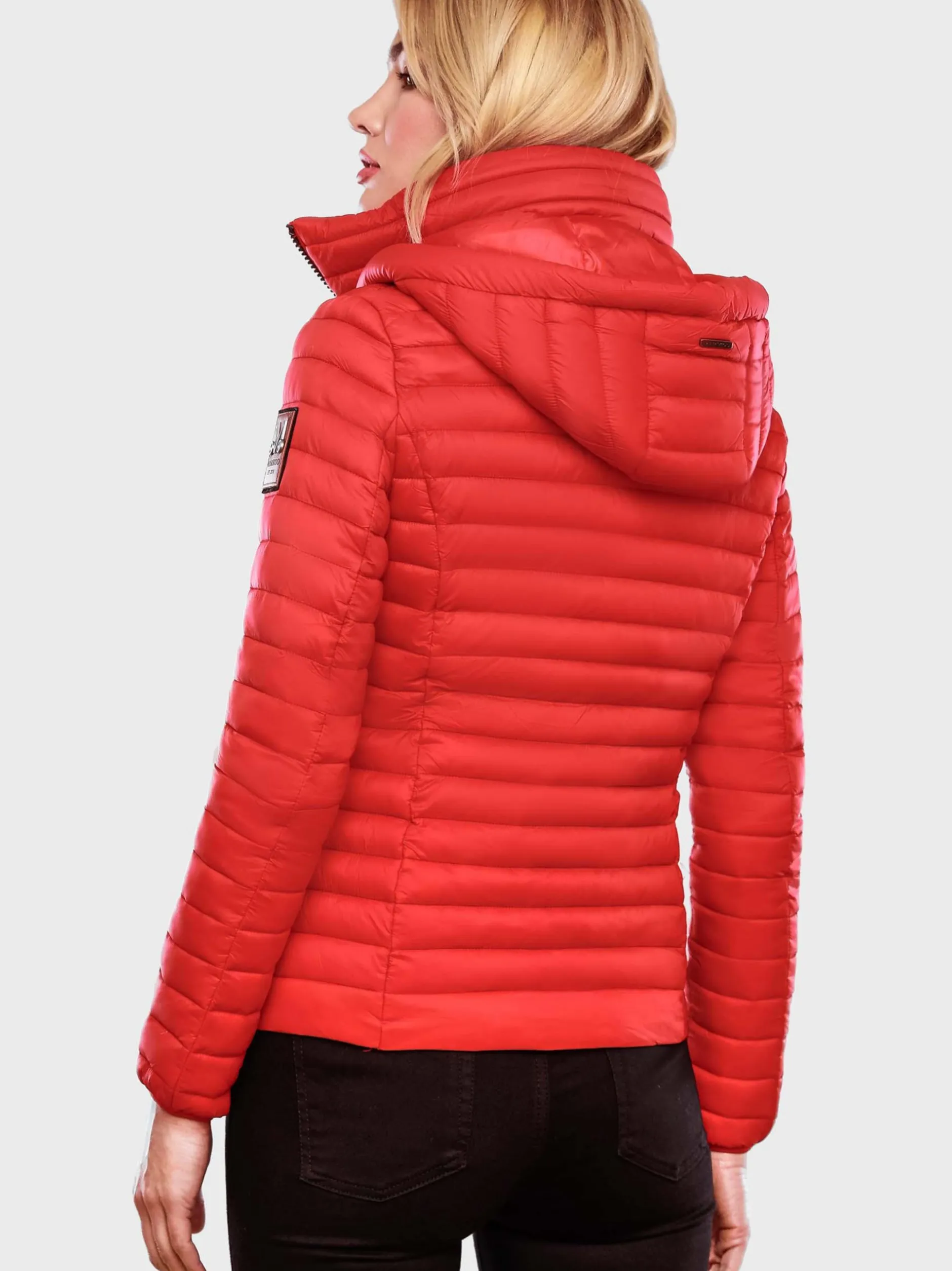 Marikoo Damen Übergangsjacke - Löwenbaby in rot