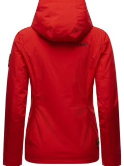 Marikoo Damen Übergangsjacke - Brombeere in rot
