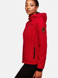 Marikoo Damen Übergangsjacke - Brombeere in rot