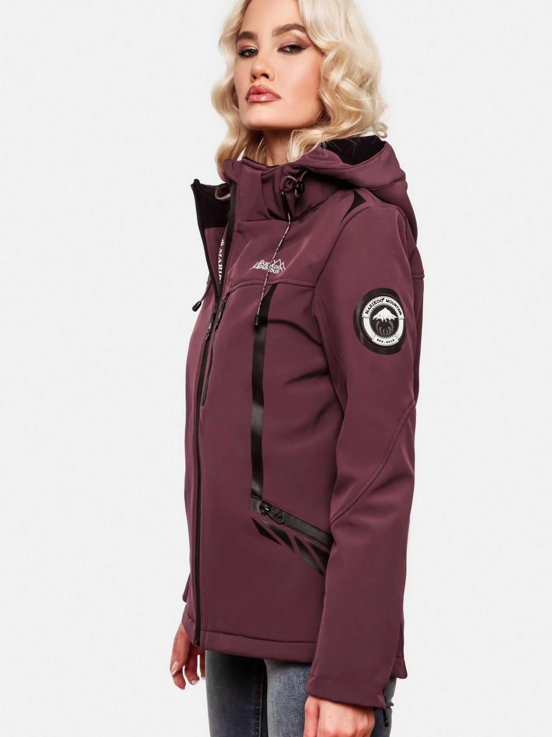 Marikoo Damen Übergangsjacke - Mount-Cho-Oyu in lila