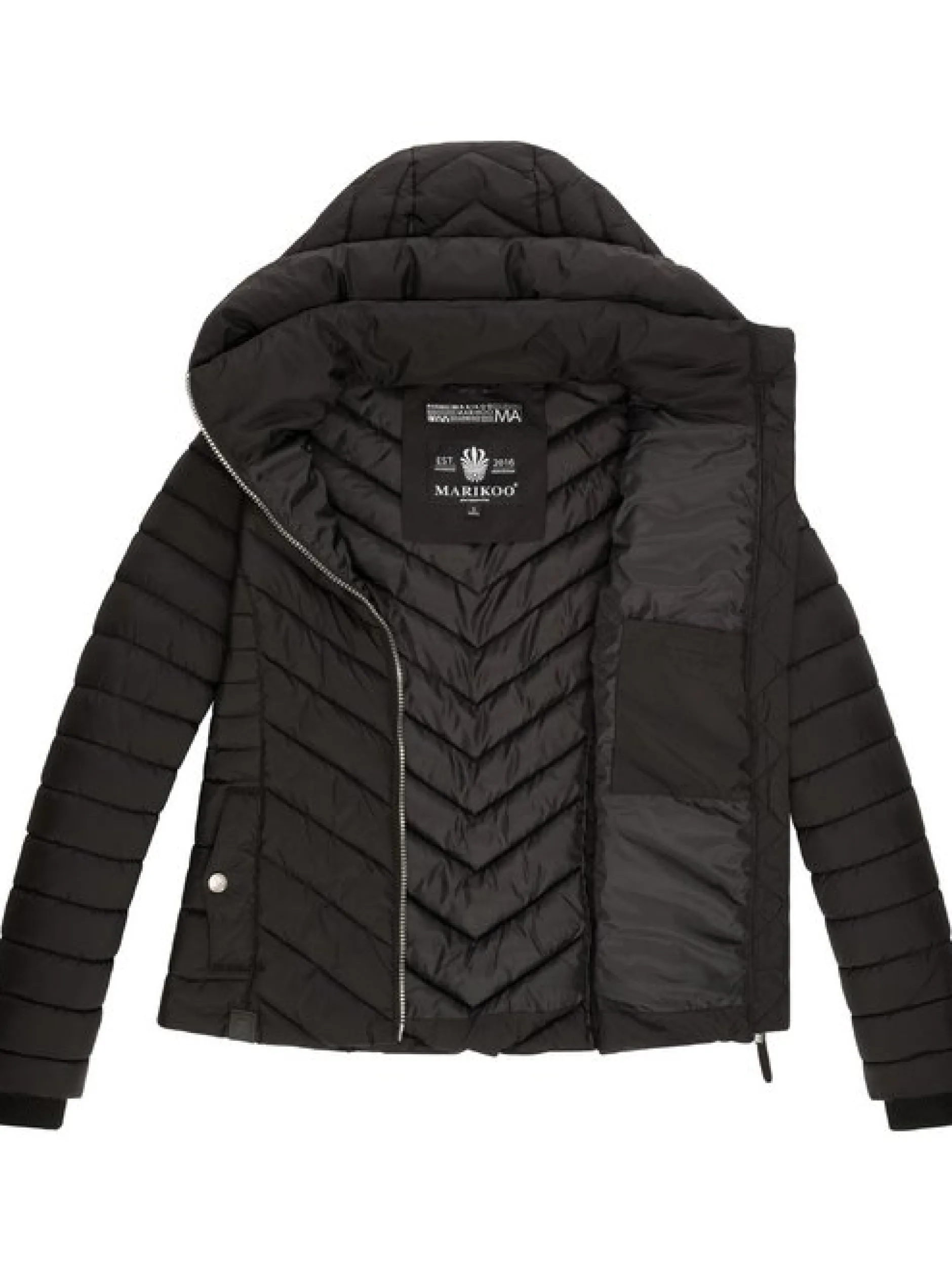 Marikoo Damen Übergangsjacke - Kagomee in schwarz