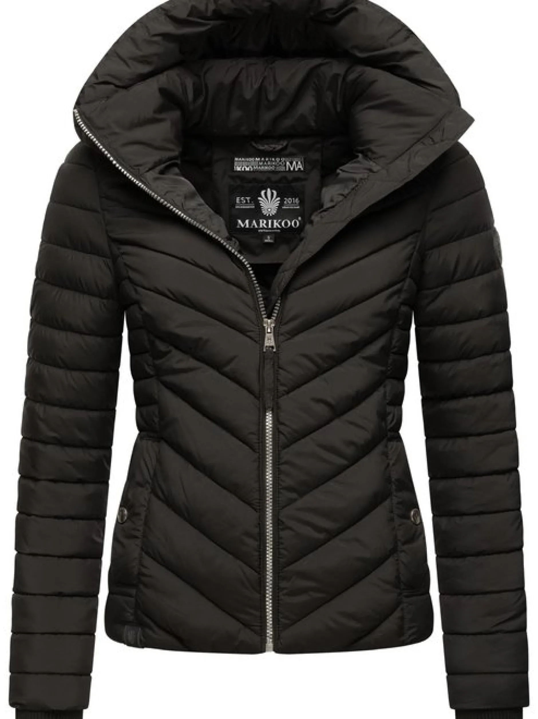 Marikoo Damen Übergangsjacke - Kagomee in schwarz