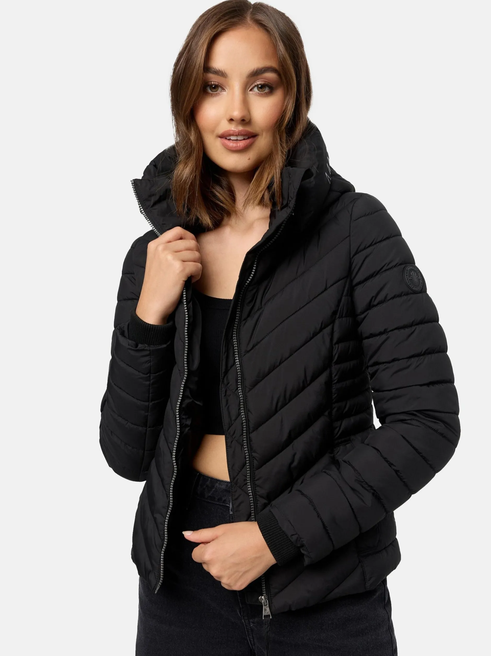 Marikoo Damen Übergangsjacke - Kagomee in schwarz