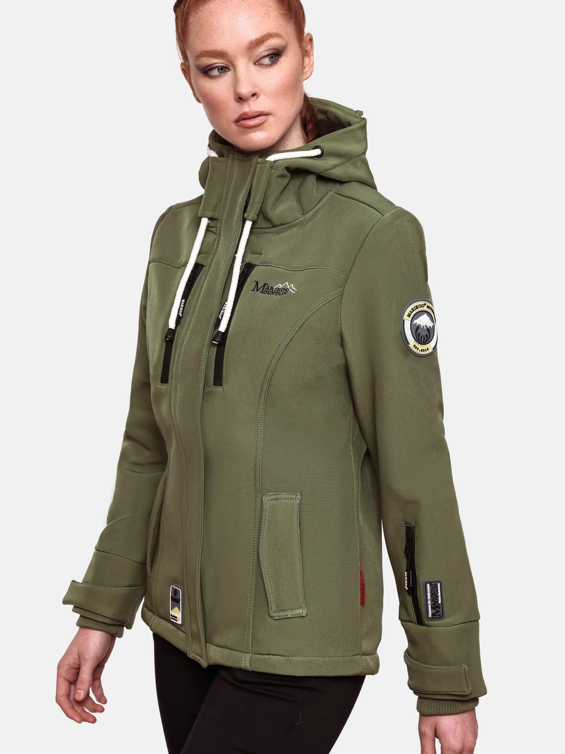 Marikoo Damen Übergangsjacke - Kleinezicke in grün