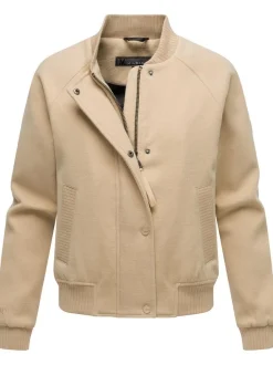 Marikoo Damen Collegejacke - Zunaa 16 in beige