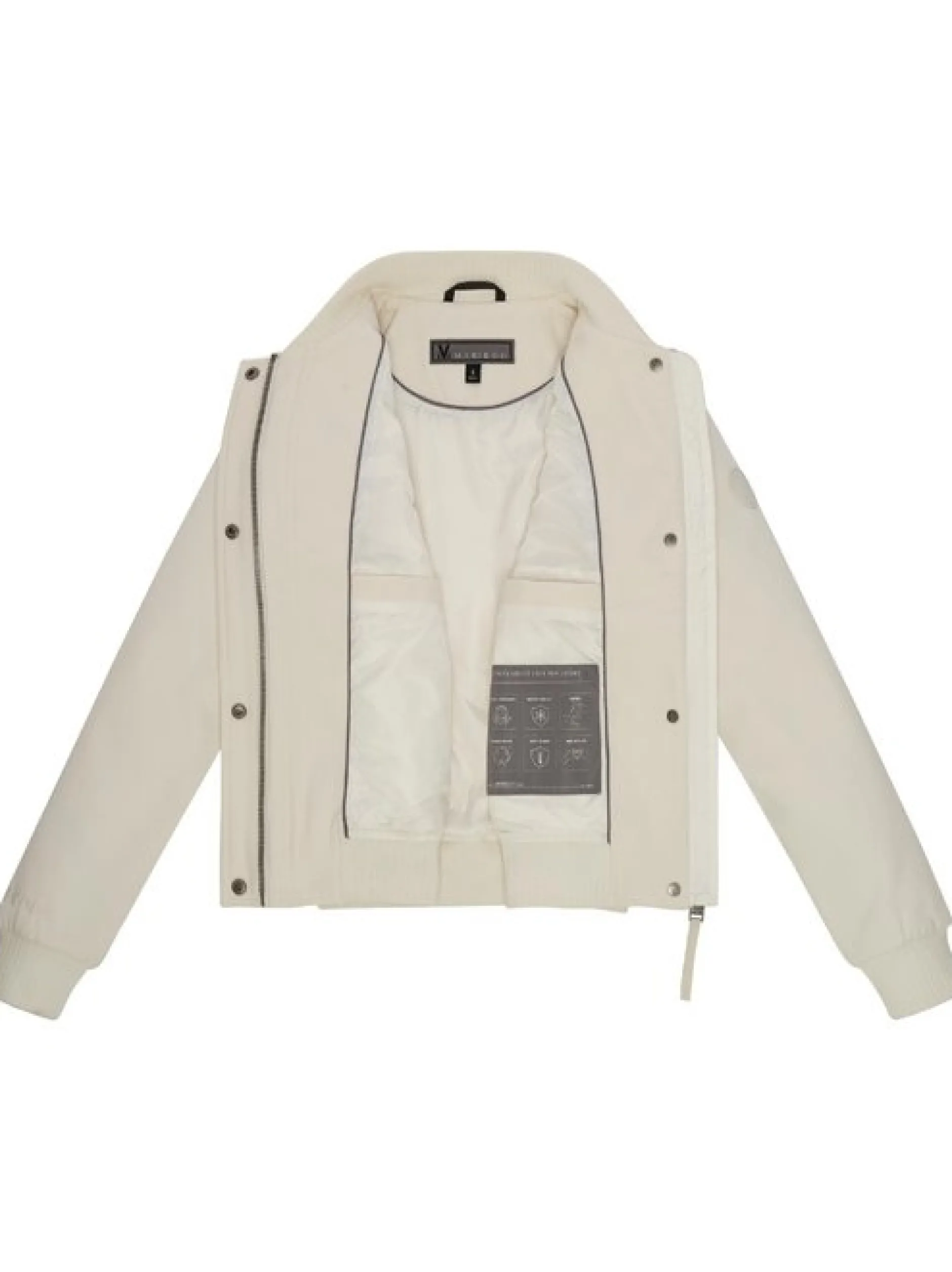 Marikoo Damen Collegejacke - Zunaa 16 in weiß