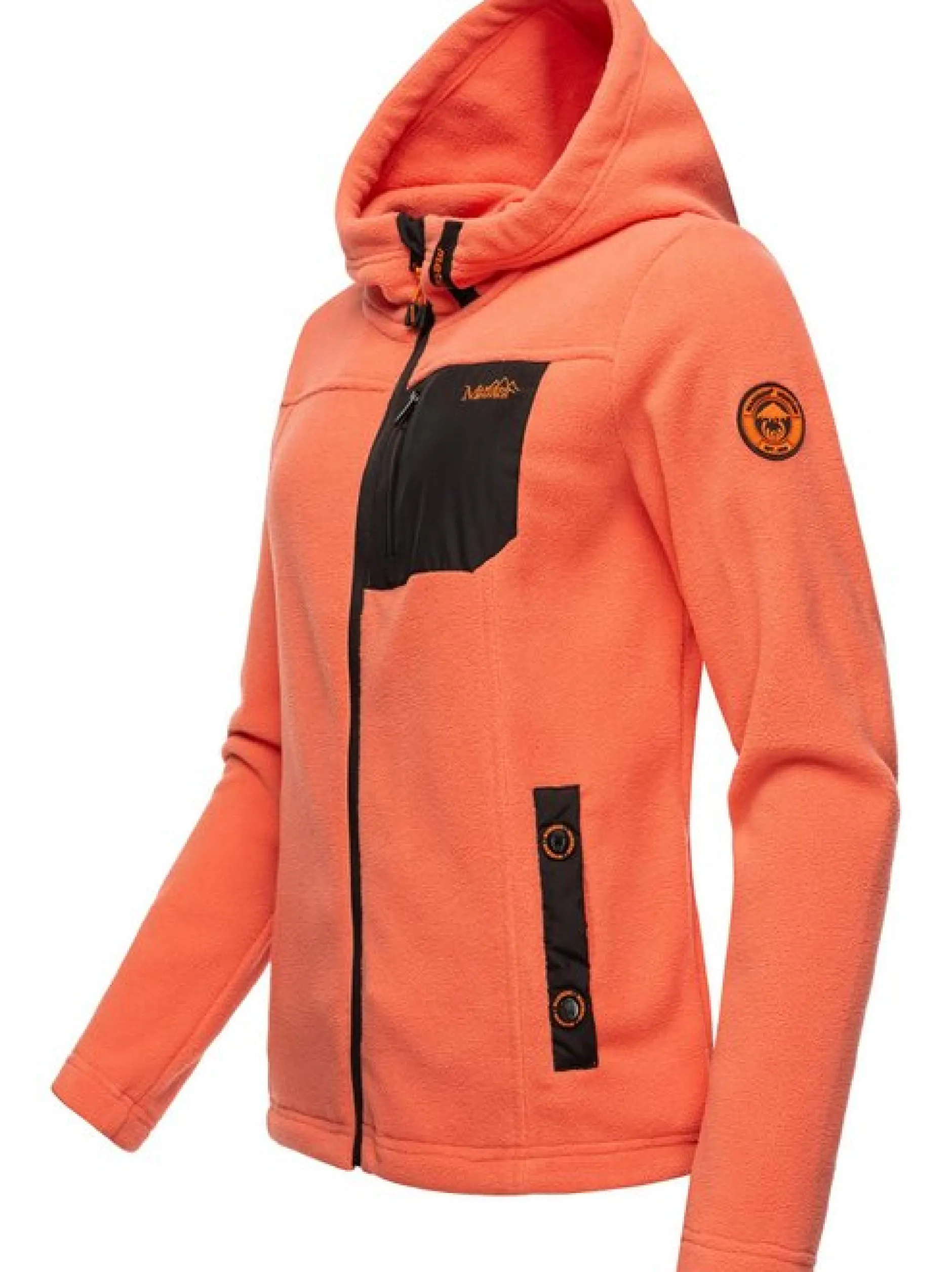 Marikoo Damen Fleecejacke - Mount Iwaki in koralle