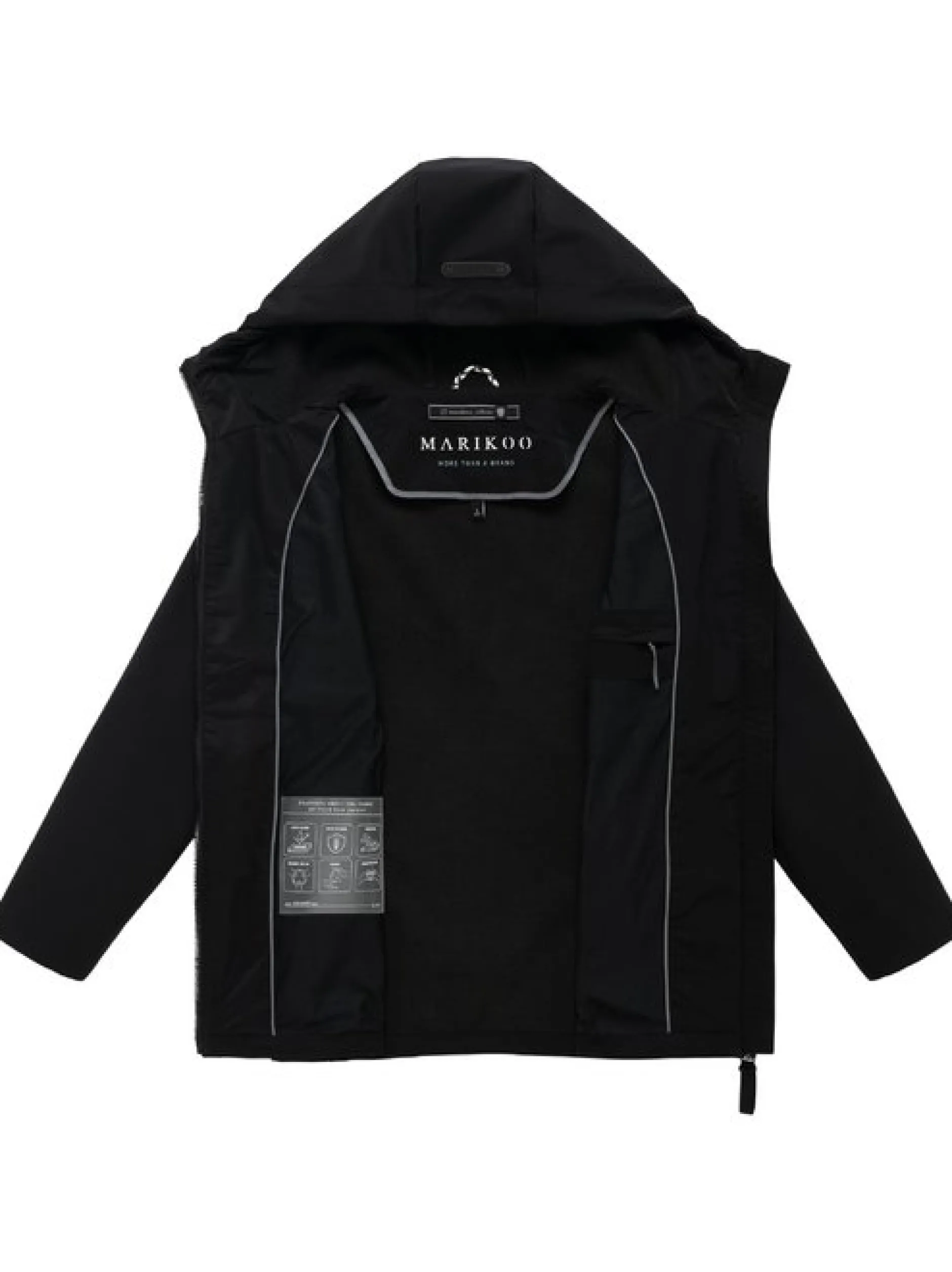 Marikoo Damen Funktionsjacke - Minaa 16 in schwarz
