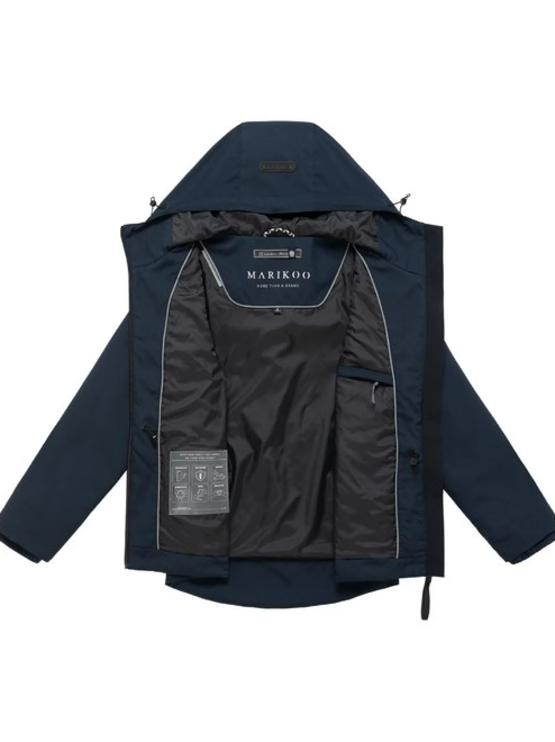 Marikoo Damen Funktionsjacke - Katzilein 16 in marine