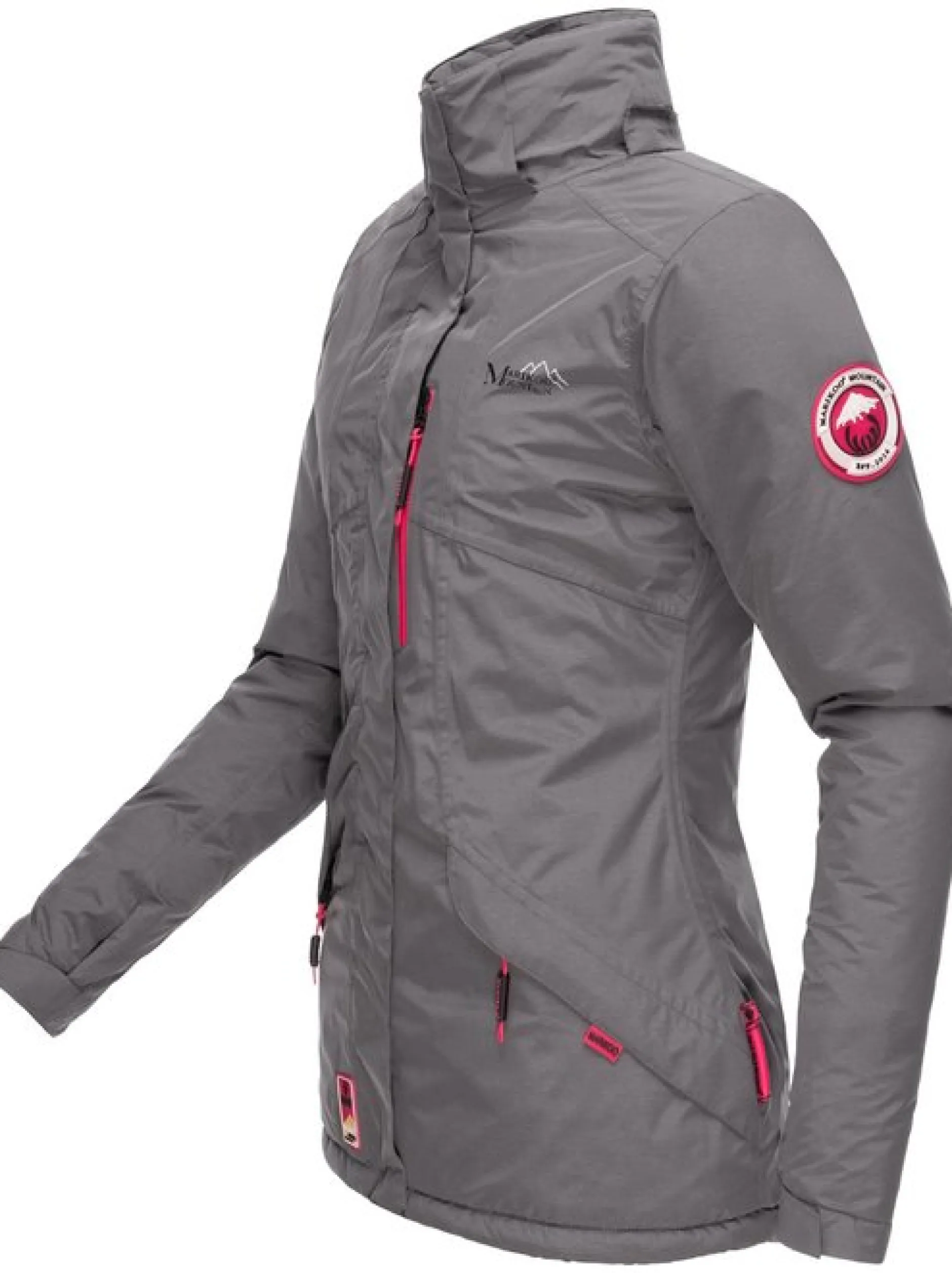 Marikoo Damen Funktionsjacke - Rabeaa in grau