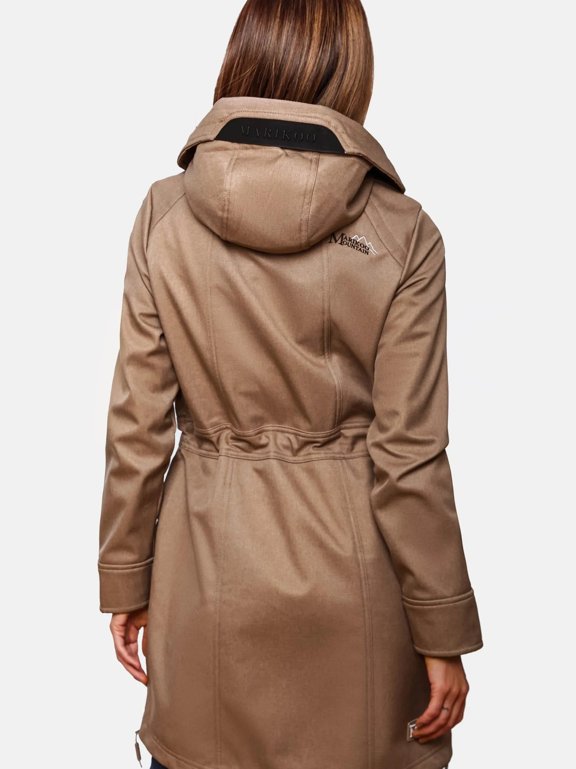 Marikoo Damen Funktionsmantel - Racquellee in taupe