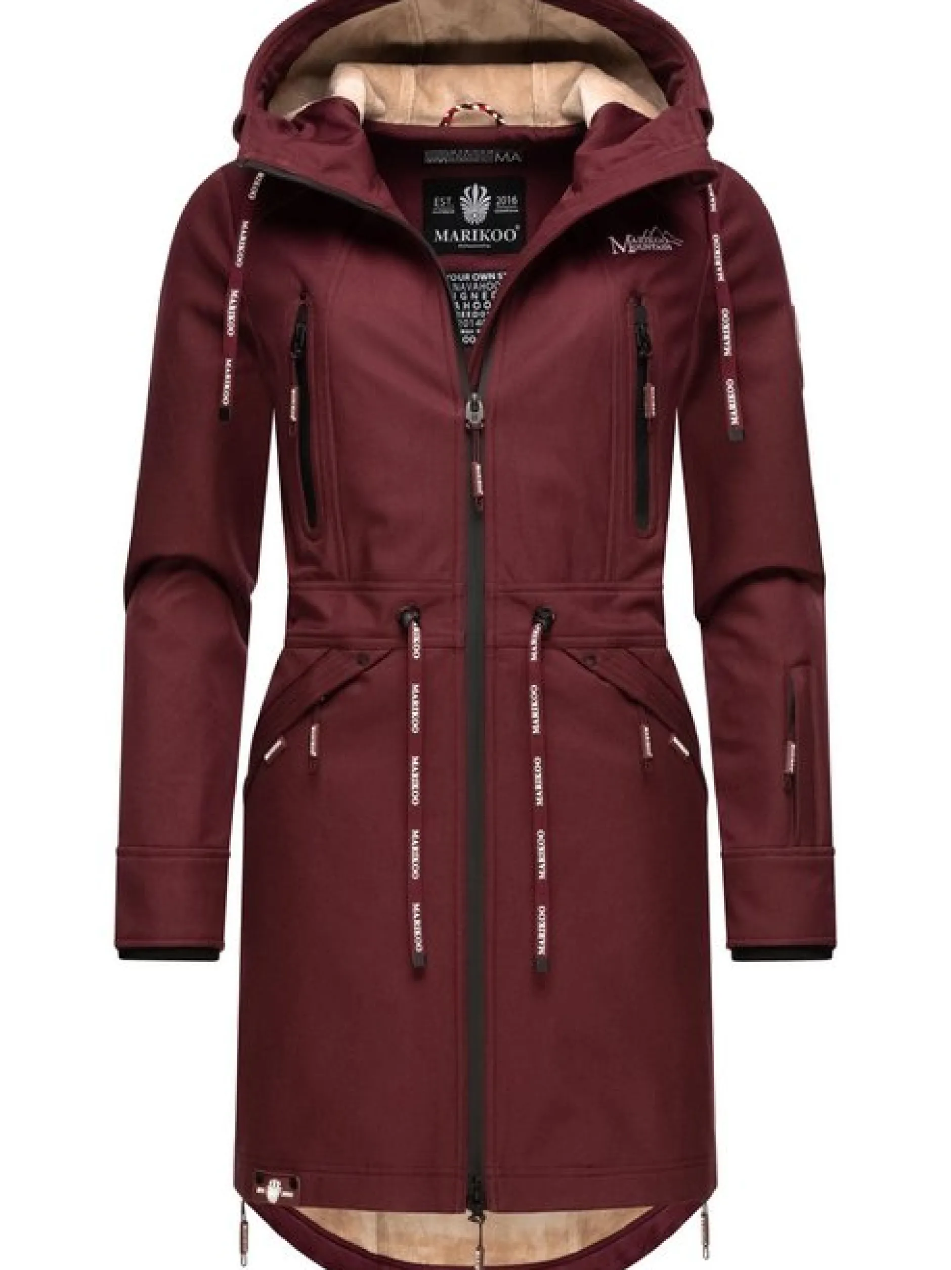 Marikoo Damen Funktionsmantel - Racquellee in lila