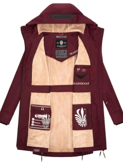 Marikoo Damen Funktionsmantel - Racquellee in lila