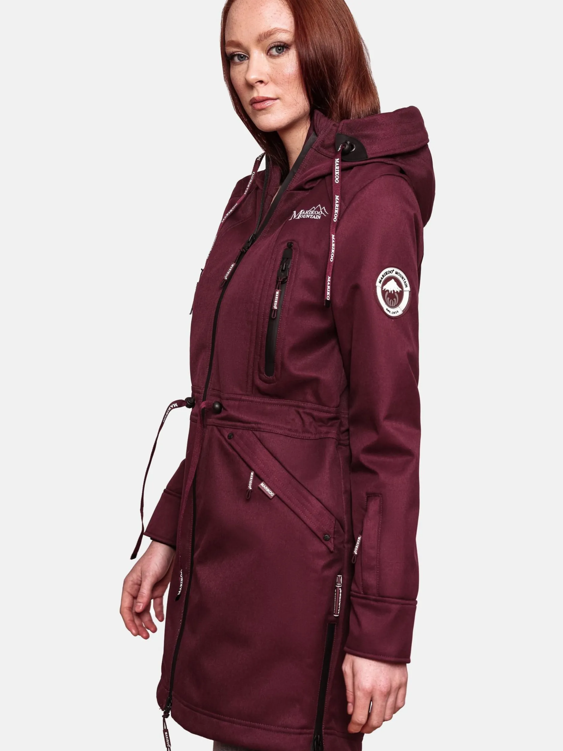 Marikoo Damen Funktionsmantel - Racquellee in lila