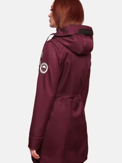 Marikoo Damen Funktionsmantel - Racquellee in lila